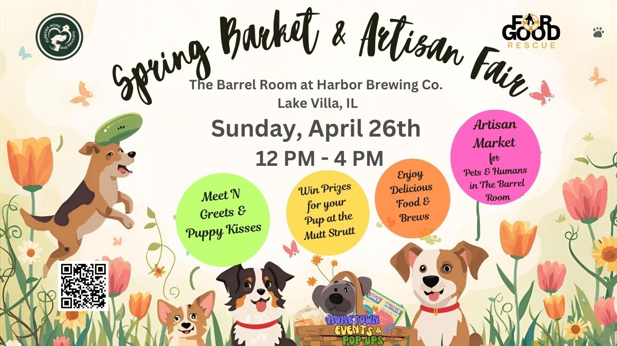 Spring Barket and Artisan Fair at Harbor Brewing Co. Lake Villa